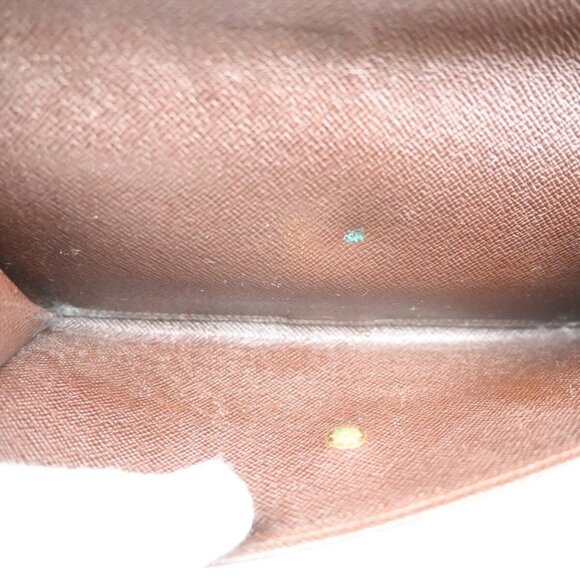 LOUIS VUITTON International Trifold Wallet Damier Leather Brown N61215 - Picture 14 of 16